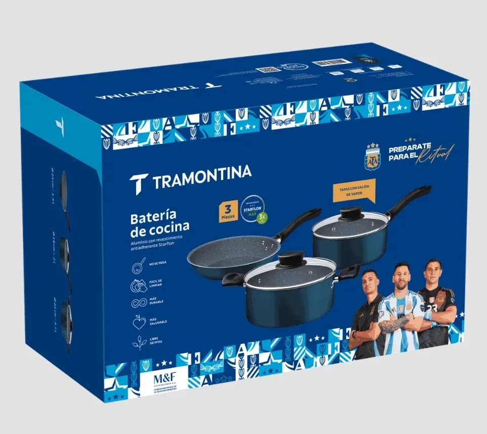 Juego De Batería Tramontina
