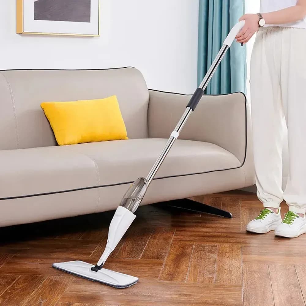 Mopa Spray Limpieza Sin Balde Giratoria 360 Microfibra