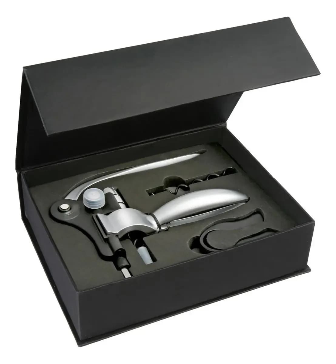 Set De Accesorios Para Vino X3 Piezas Estuche Regalo Ideal