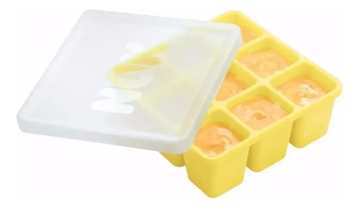 Cubetera Para Alimentos Nuk Bebe Fresh Food Silicona C/ Tapa