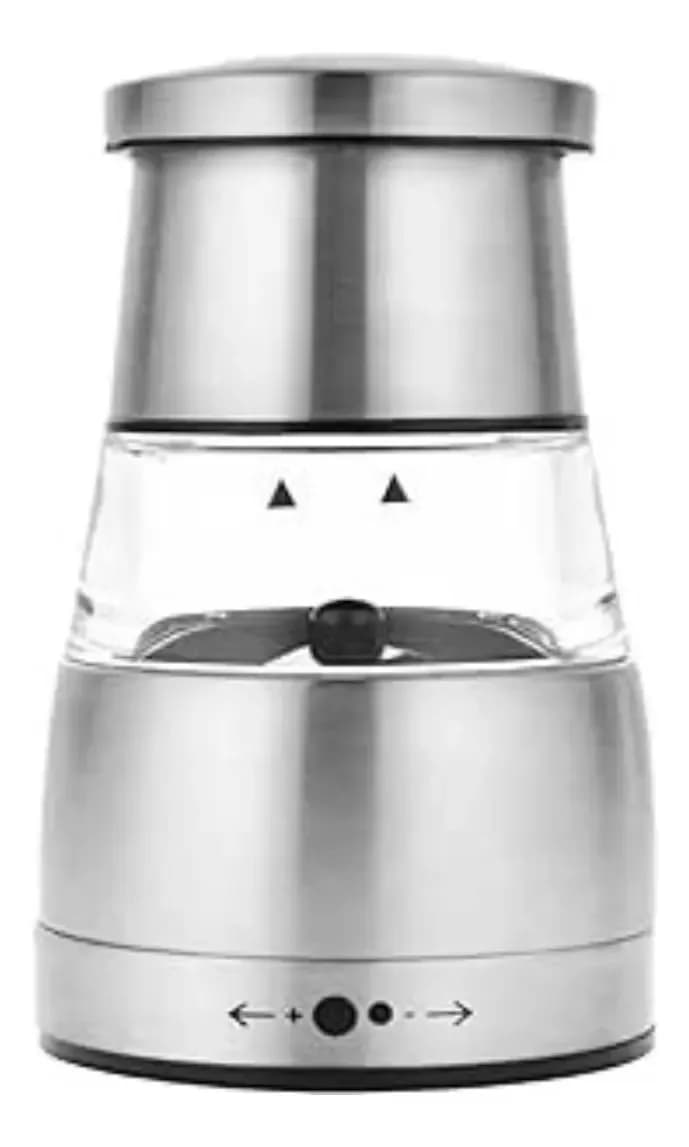 Molinillo De Pimienta Acero Inoxidable Acrilico 11,5 Cm