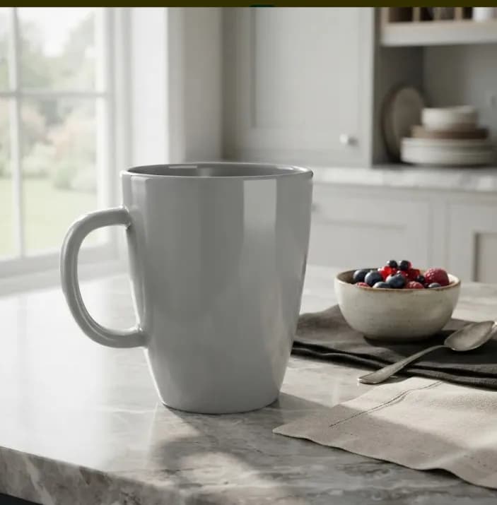 Taza Armonia Gris Claro