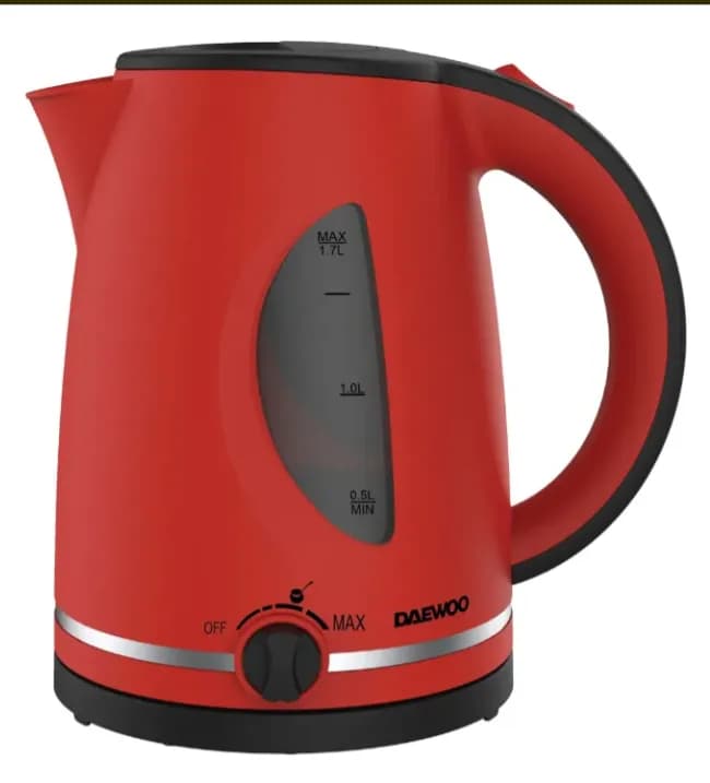 Pava Eléctrica Con Corte Mate De 1,7litros 2200w Daewoo