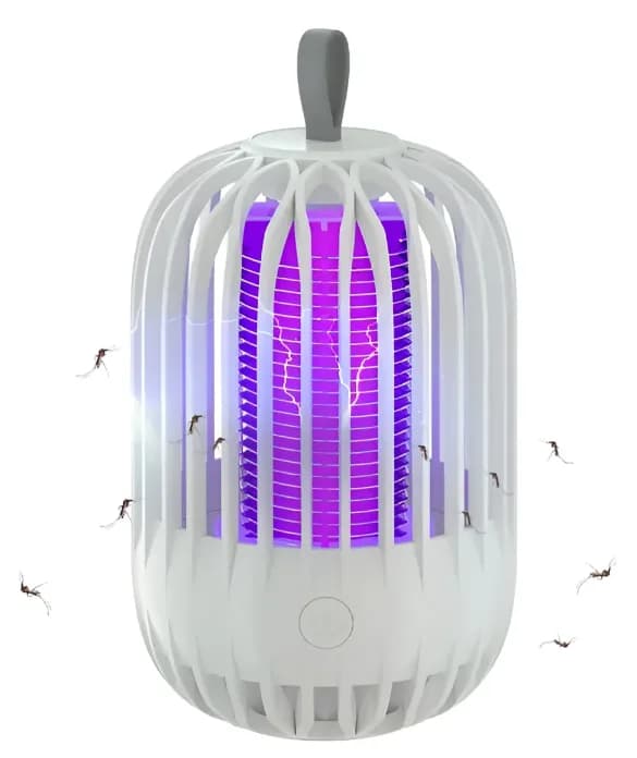 Lampara Led 9w Mata Moscas Mosquitos Insectos
