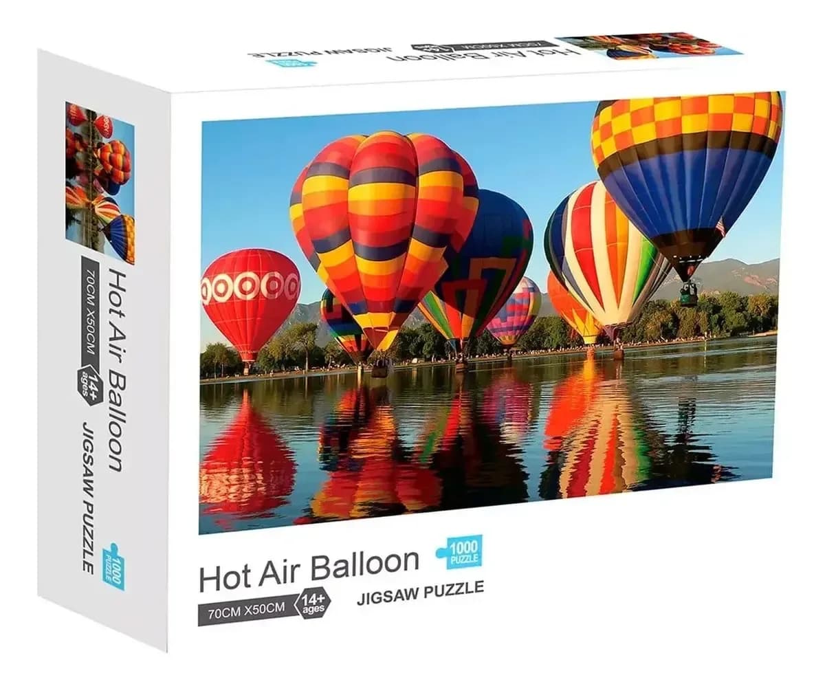 Puzzle Rompecabezas Hot Air Ballon 1000 Piezas