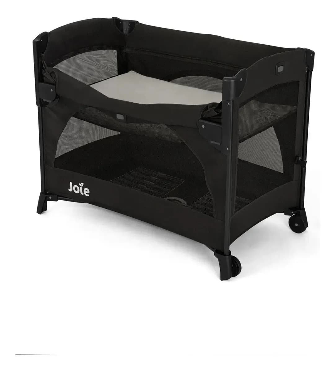 Practicuna Colecho Joie Kubbie Sleep By Maternelle Color Shale Diseño De La Tela Negro