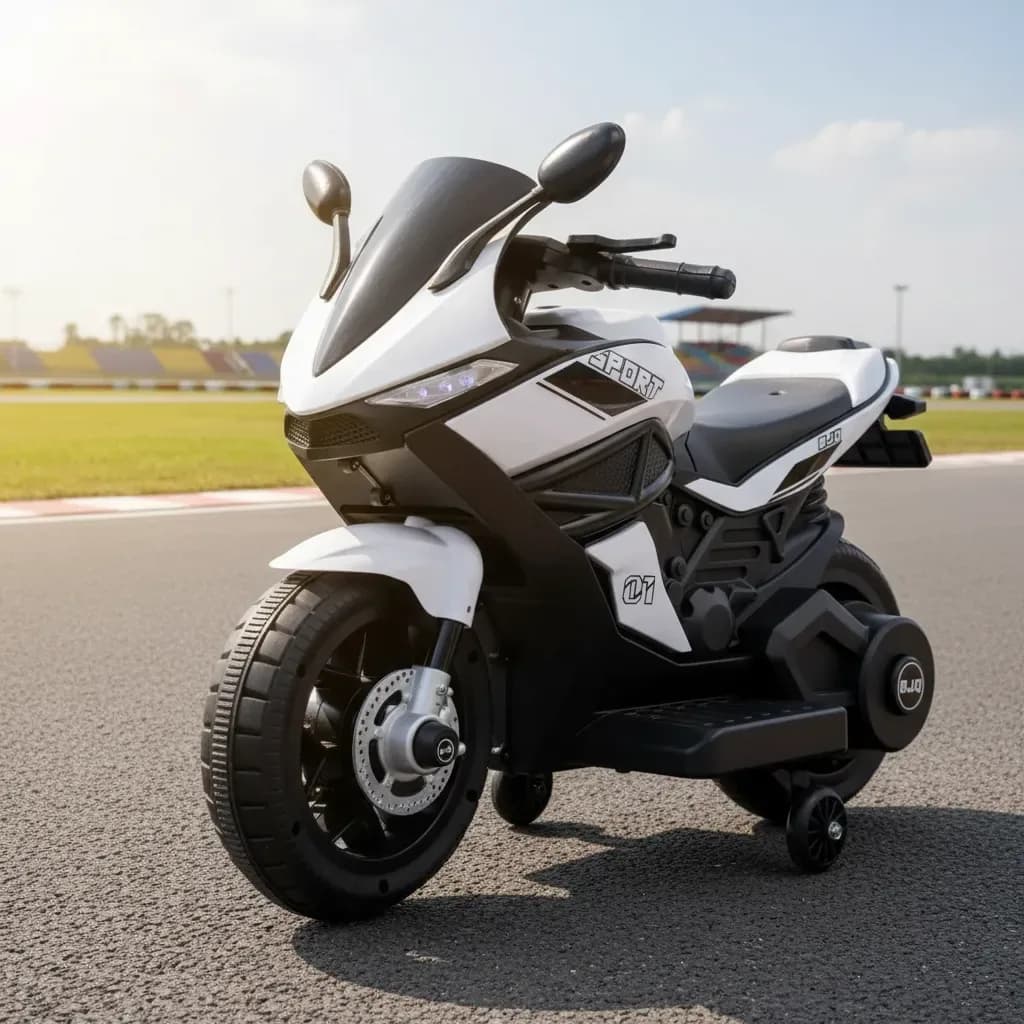 Moto A Bateria 6v Rueditas Luz Sonidos Zaki 8350