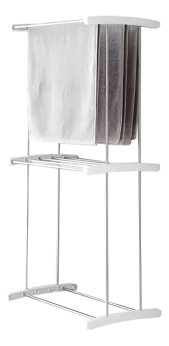 Tender Vertical Master Sale Aluminio Gris 2 Niveles Alas Plegables