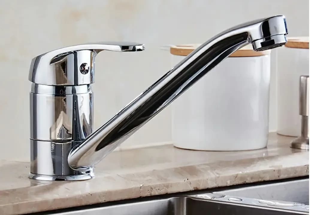 Canilla Griferia Monocomando Cuello Largo Cocina
