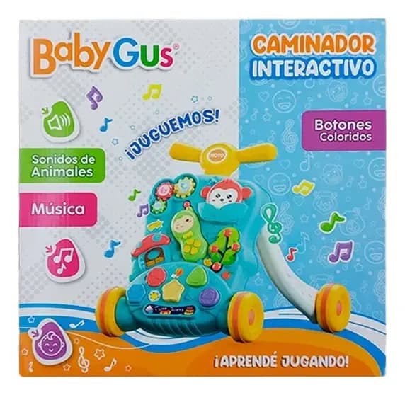 Baby Gus Caminador Interactivo Con Sonido