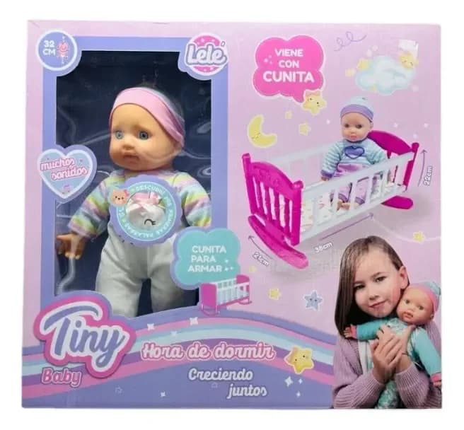 Tiny Baby Hora De Dormir Lelé Con Cunita 54568 4.6