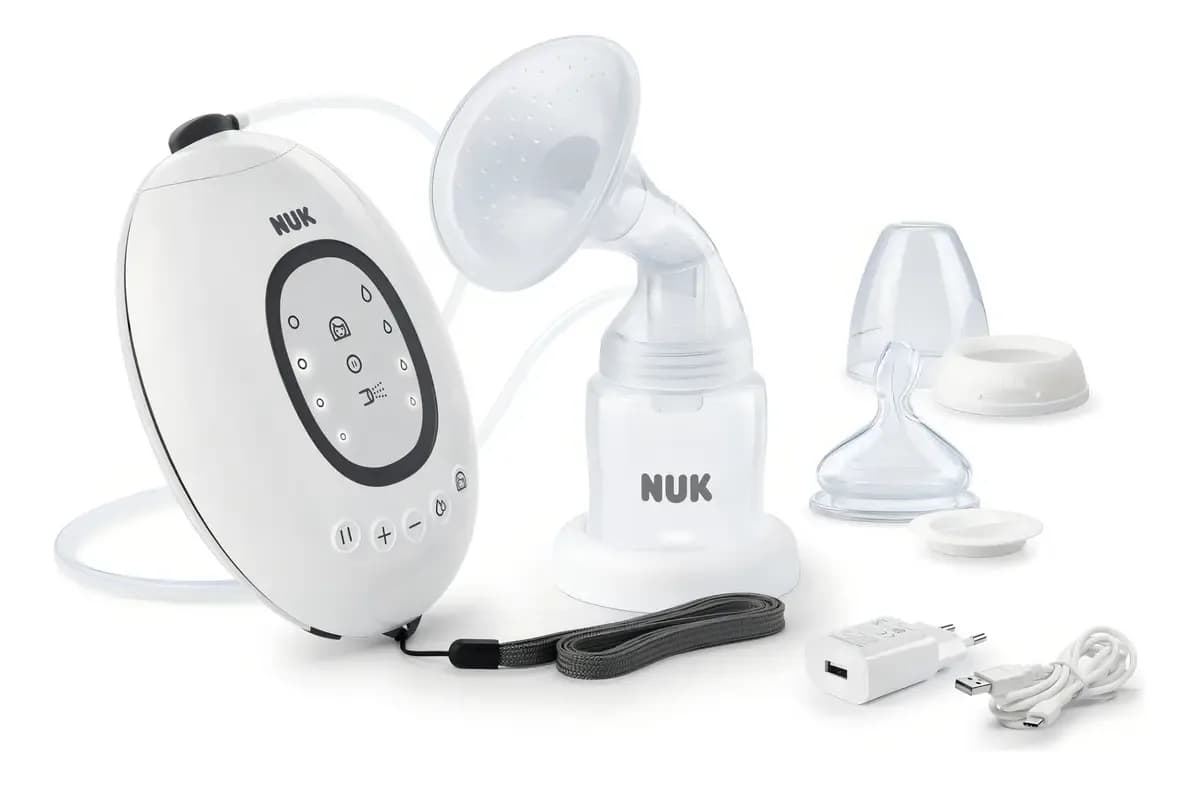 Extractor De Leche Eléctrico Nuk First Choice+ Blanco