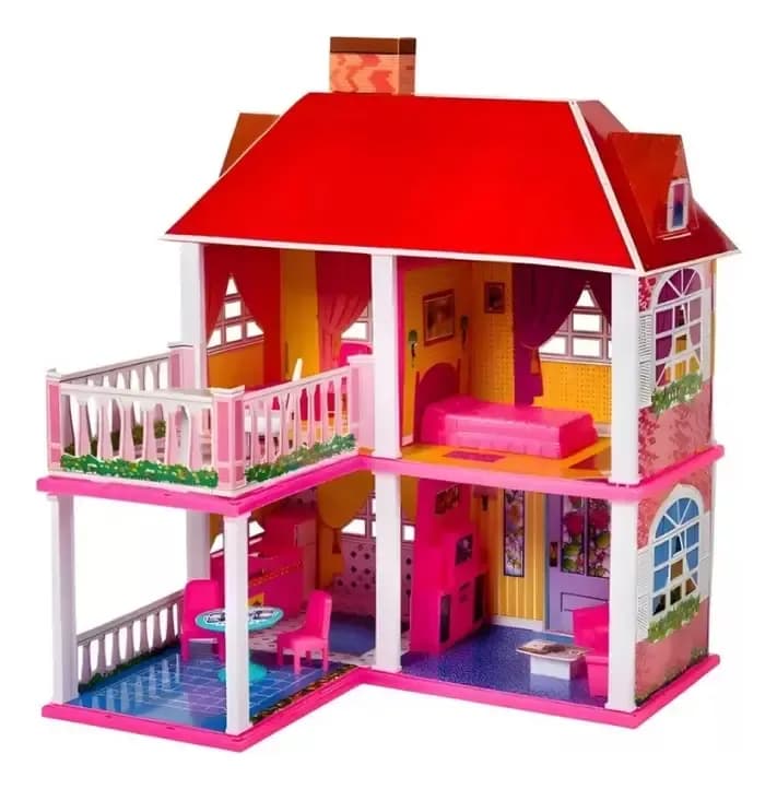 Casa De Muñeca Tiny Muebles Plástico Muñeca 29cm