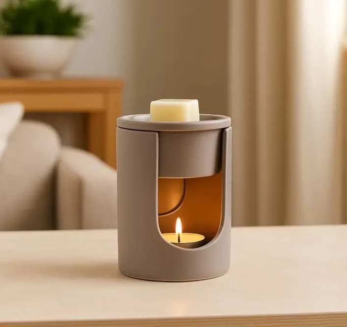 Hornito Esencias Porta Velas Aromatico Ceramica